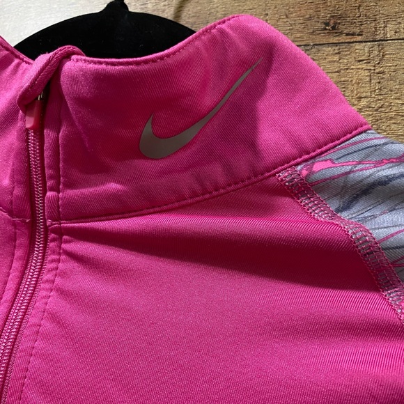 Nike ProCombat DriFit 1/2 Zip Fitted Compression Top Size Large - Picture 2 of 4